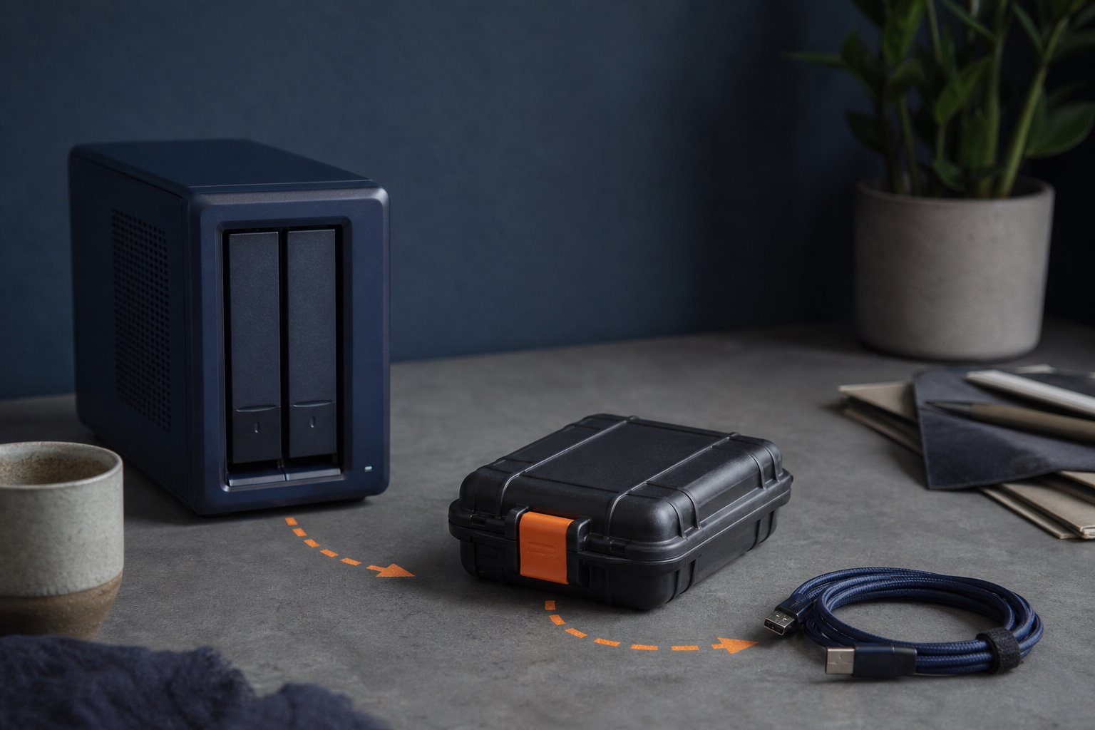 Ein einfaches Backup-Skript für das NAS